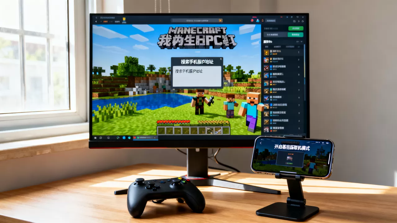 我的世界PC端怎么进手机服,基岩版联机怎么弄? 我的世界PC端怎么进手机服,基岩版联机怎么弄?