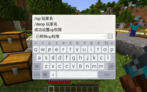 我的世界op怎么用指令创号？，服务器op指令有哪些？