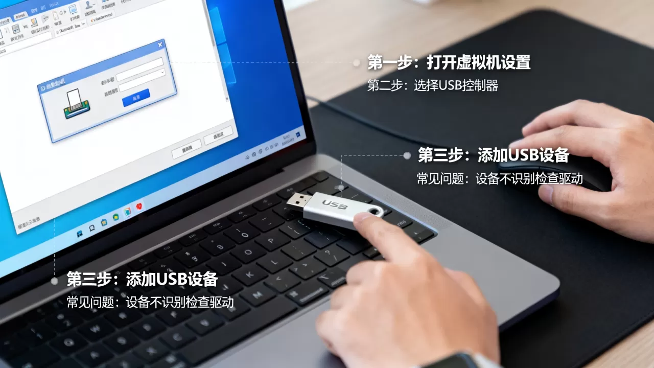 虚拟机如何增加usb设备?详细步骤及常见问题解决,usb设备不识别怎么办 虚拟机如何增加usb设备?详细步骤及常见问题解决,usb设备不识别怎么办