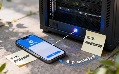 app客户端如何发请求到服务器地址，接口请求流程是什么？