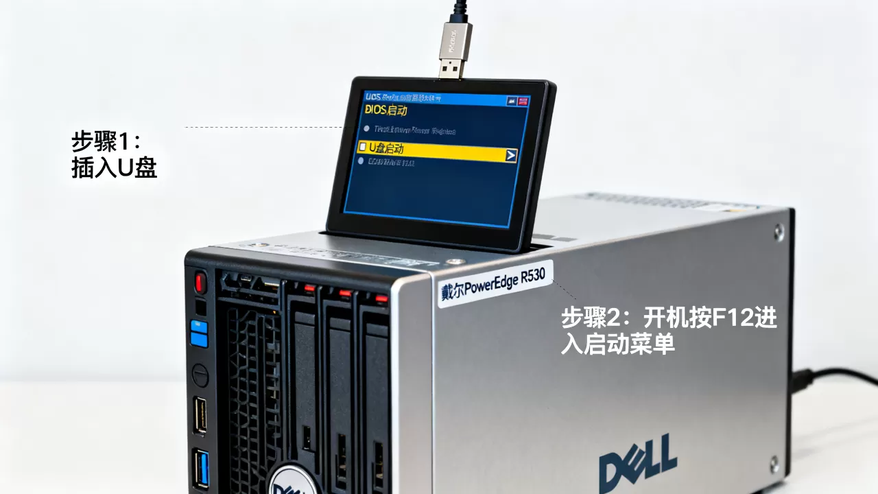 戴尔服务器r530怎么设置U盘启动?,怎么进入BIOS? 戴尔服务器r530怎么设置U盘启动?,怎么进入BIOS?