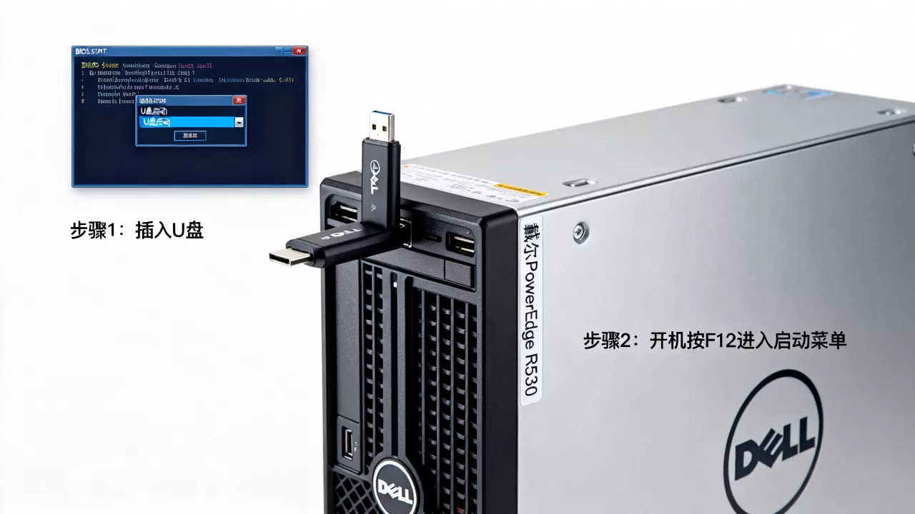戴尔服务器r530怎么设置U盘启动?,怎么进入BIOS? 戴尔服务器r530怎么设置U盘启动?,怎么进入BIOS?