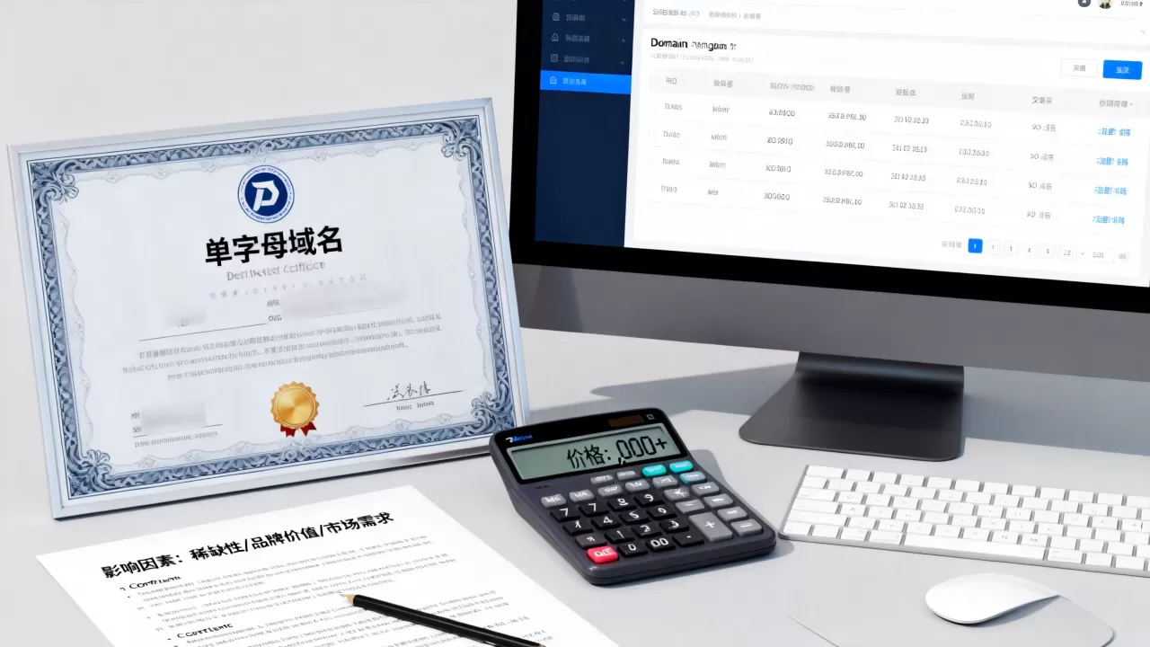 一个字母域名价格多少?影响因素有哪些,为什么这么贵? 一个字母域名价格多少?影响因素有哪些,为什么这么贵?