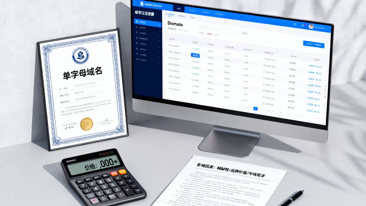 一个字母域名价格多少?影响因素有哪些,为什么这么贵? 一个字母域名价格多少?影响因素有哪些,为什么这么贵?