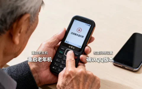 老年机下载QQ连接服务器失败咋解决，老年机怎么下载QQ？