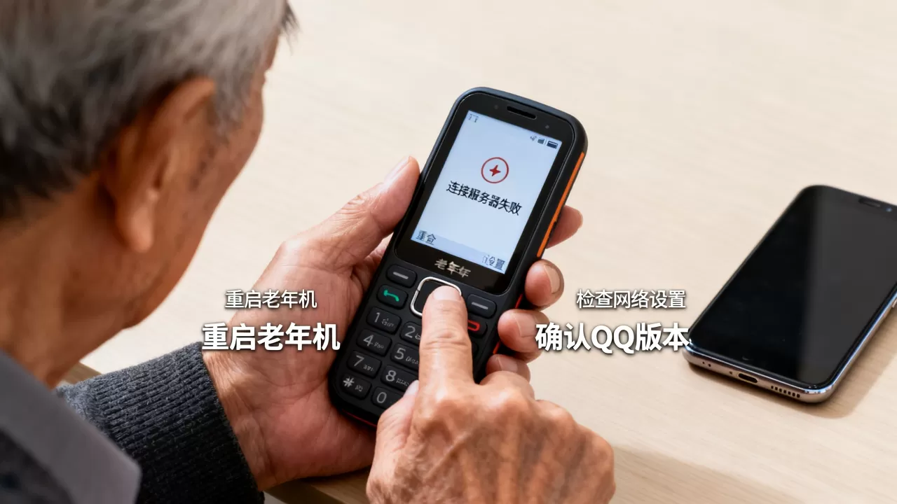 老年机下载QQ连接服务器失败咋解决,老年机怎么下载QQ? 老年机下载QQ连接服务器失败咋解决,老年机怎么下载QQ?