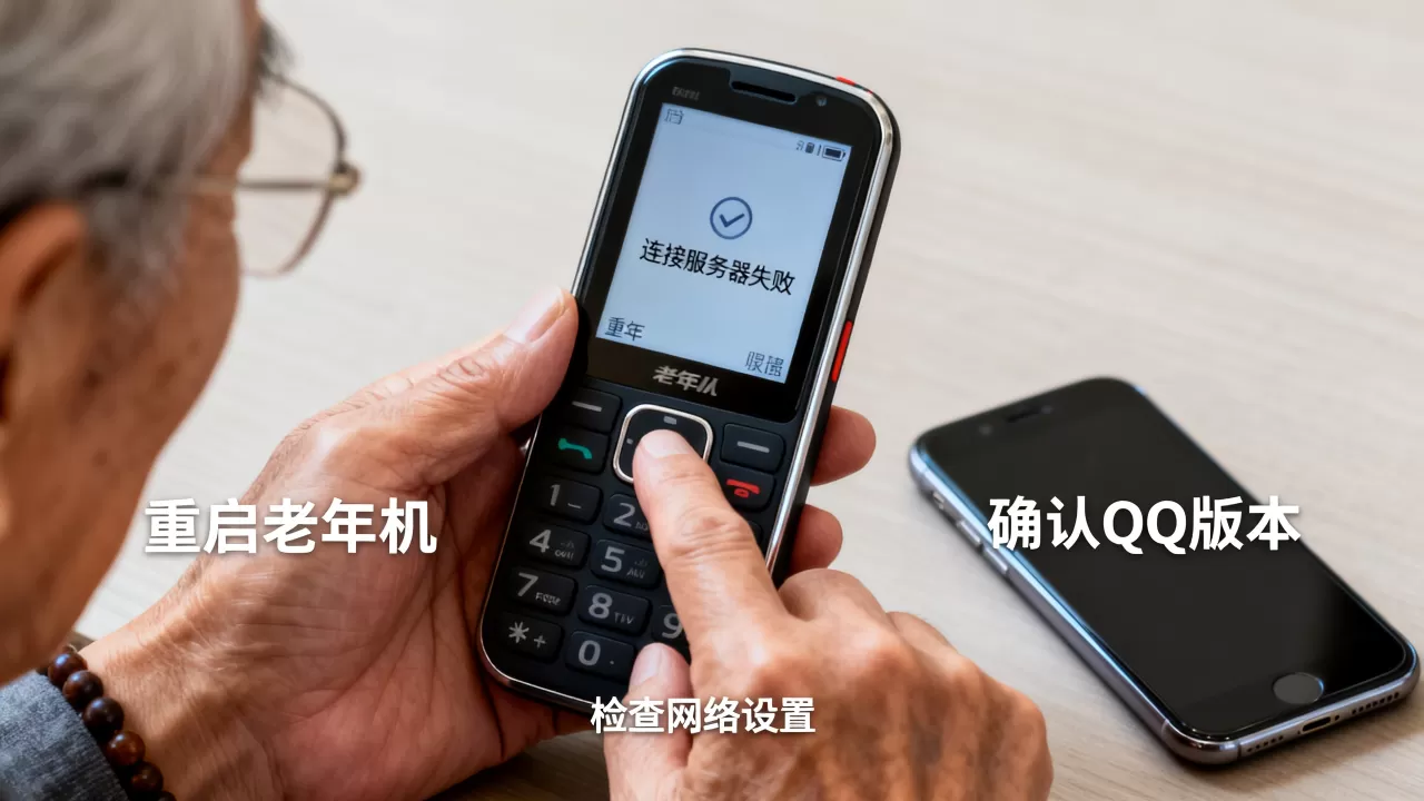老年机下载QQ连接服务器失败咋解决,老年机怎么下载QQ? 老年机下载QQ连接服务器失败咋解决,老年机怎么下载QQ?