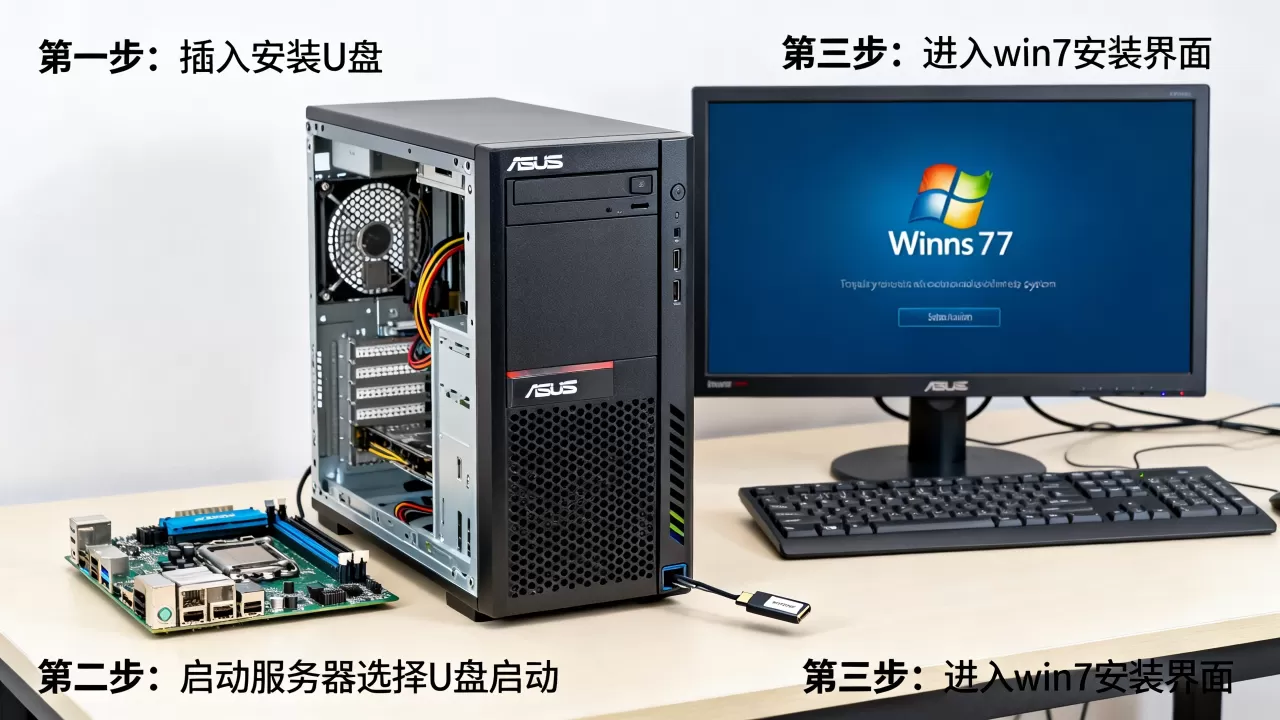 华硕服务器怎么装win7系统,安装步骤有哪些? 华硕服务器怎么装win7系统,安装步骤有哪些?