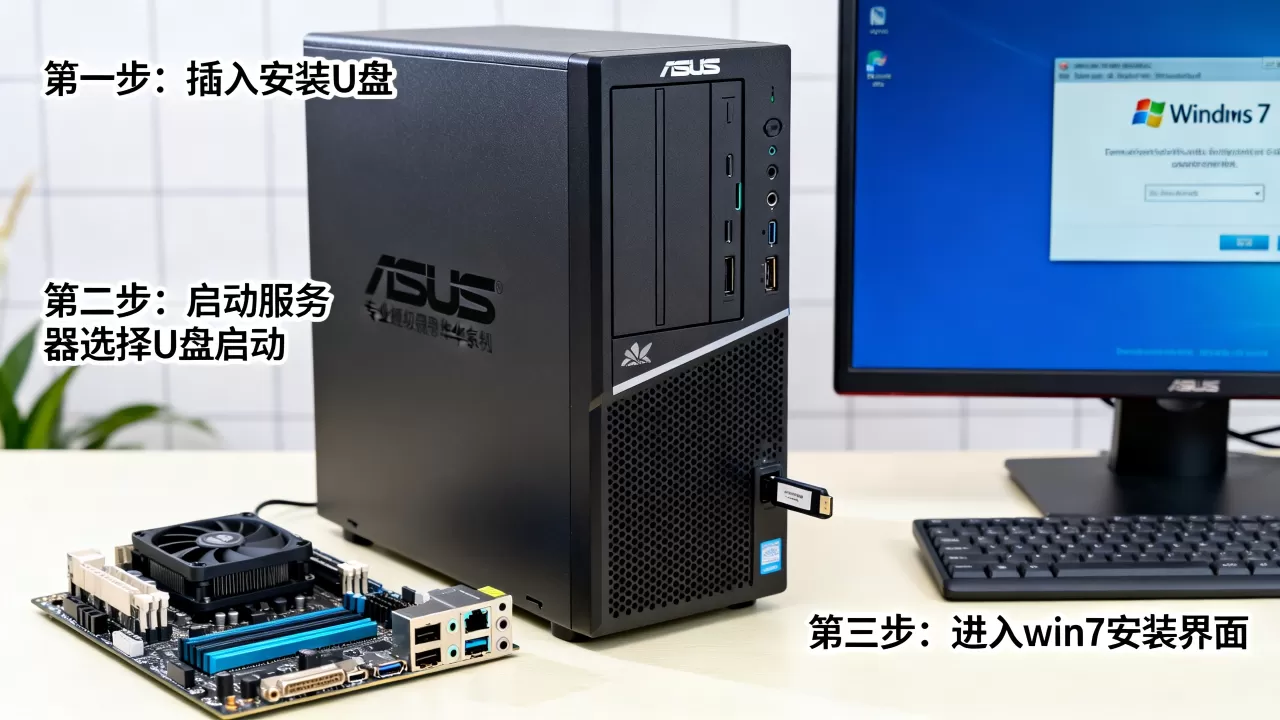 华硕服务器怎么装win7系统,安装步骤有哪些? 华硕服务器怎么装win7系统,安装步骤有哪些?