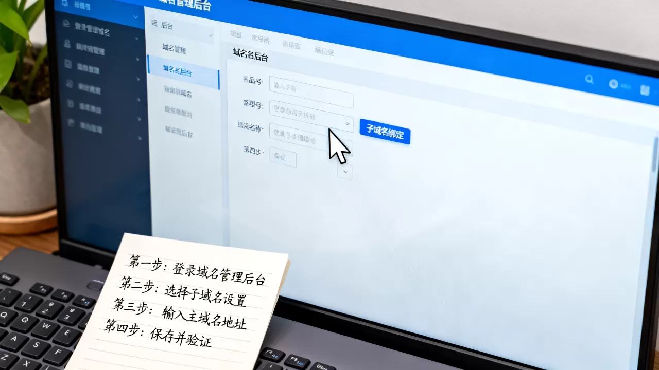域名绑域名怎么操作?子域名绑定到主域名怎么操作步骤详解 域名绑域名怎么操作?子域名绑定到主域名怎么操作步骤详解