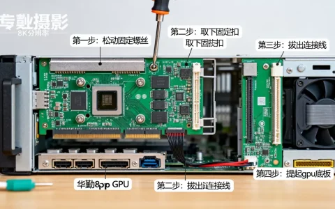 华勤8u服务器gpu底板怎么拆，拆卸步骤有哪些？