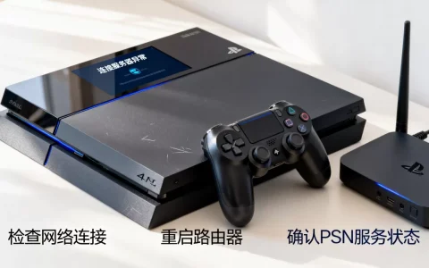 PS4连接服务器异常怎么回事，怎么解决？