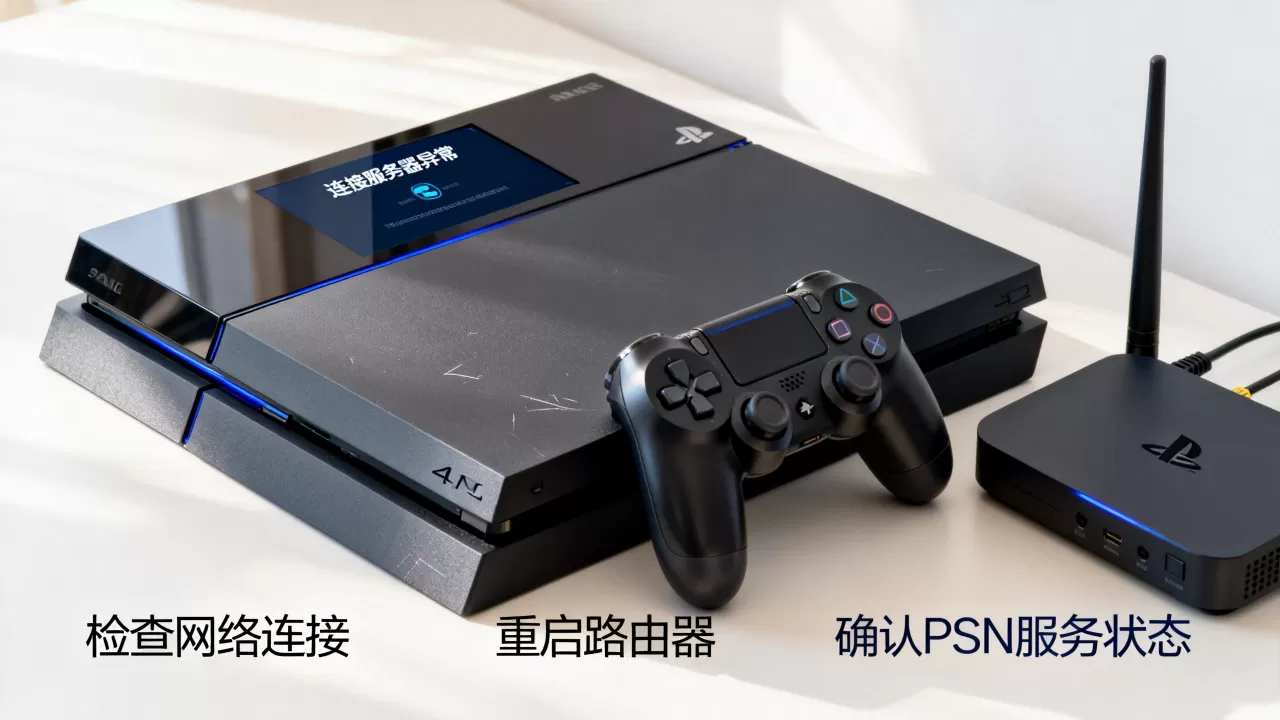 PS4连接服务器异常怎么回事,怎么解决? PS4连接服务器异常怎么回事,怎么解决?