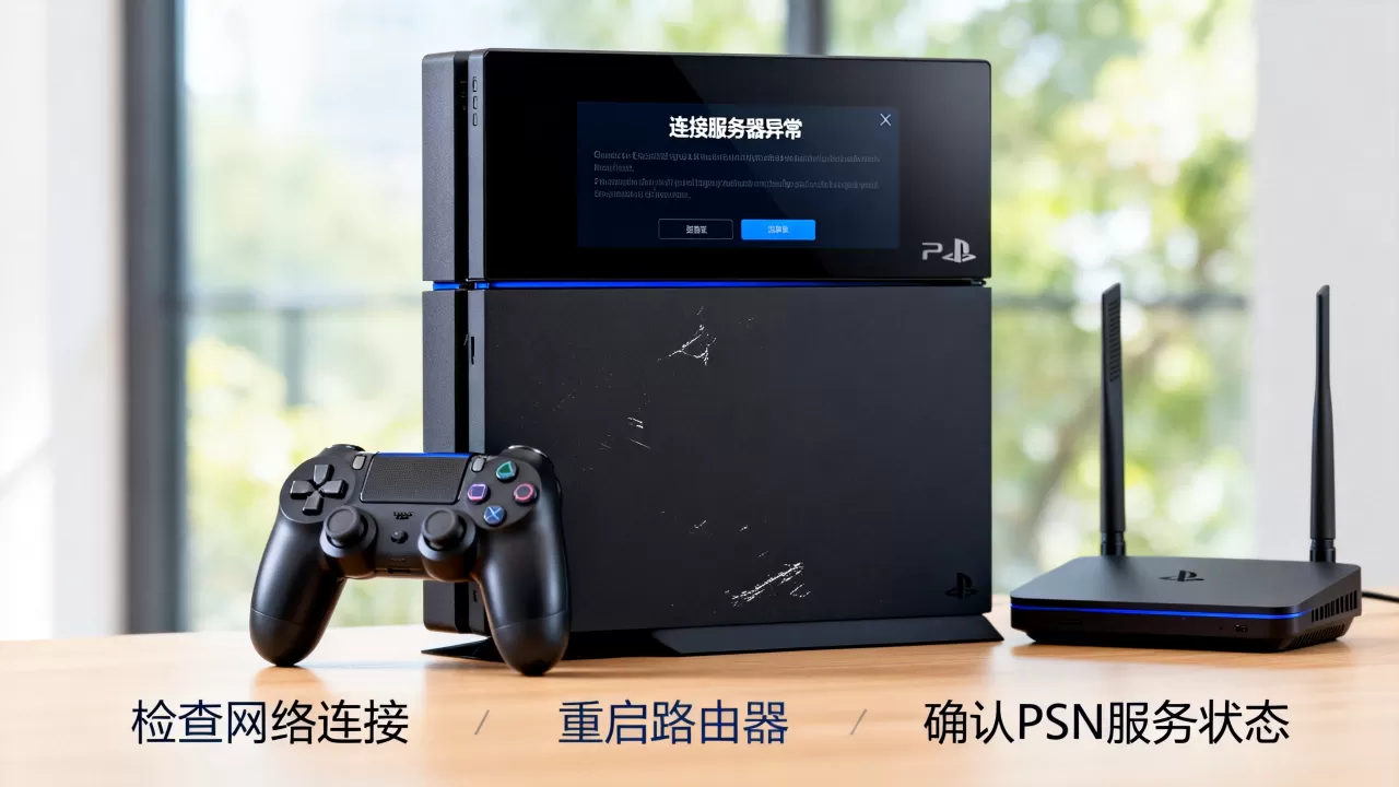 PS4连接服务器异常怎么回事,怎么解决? PS4连接服务器异常怎么回事,怎么解决?