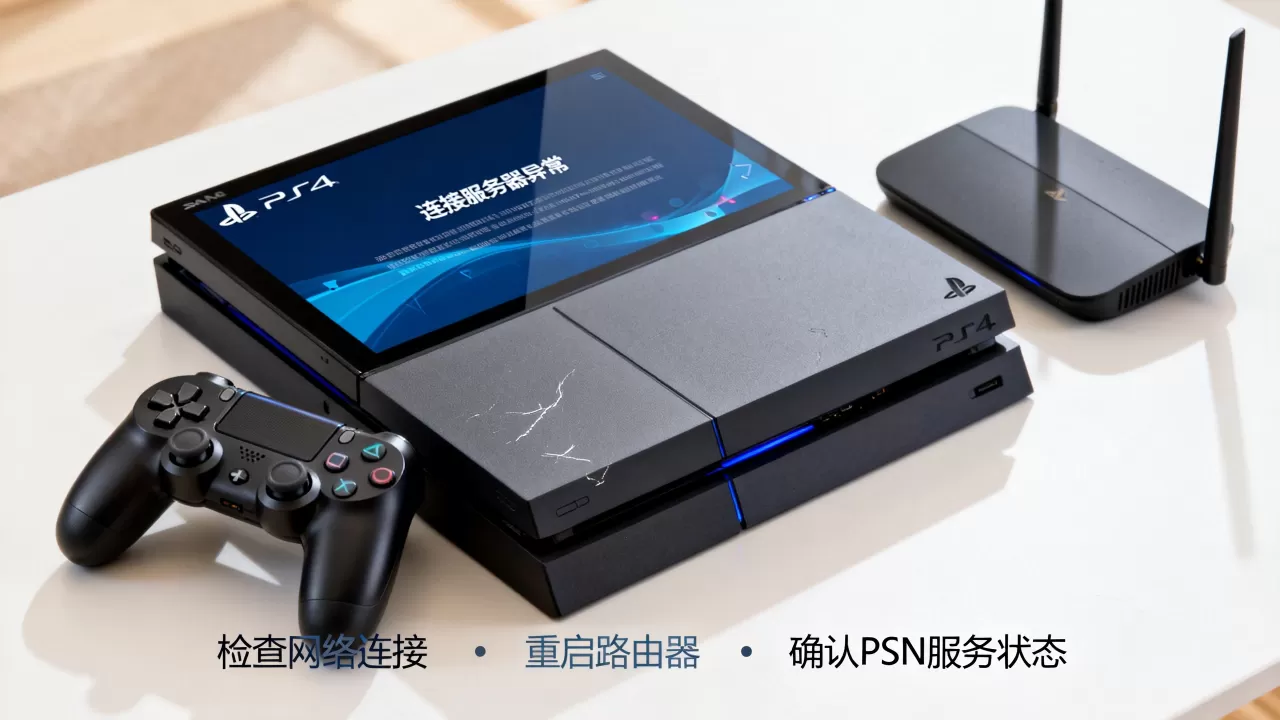 PS4连接服务器异常怎么回事,怎么解决? PS4连接服务器异常怎么回事,怎么解决?