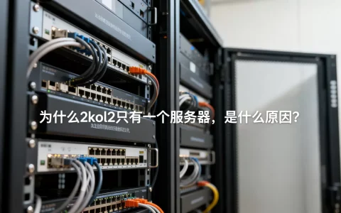 为什么2kol2只有一个服务器，是什么原因？