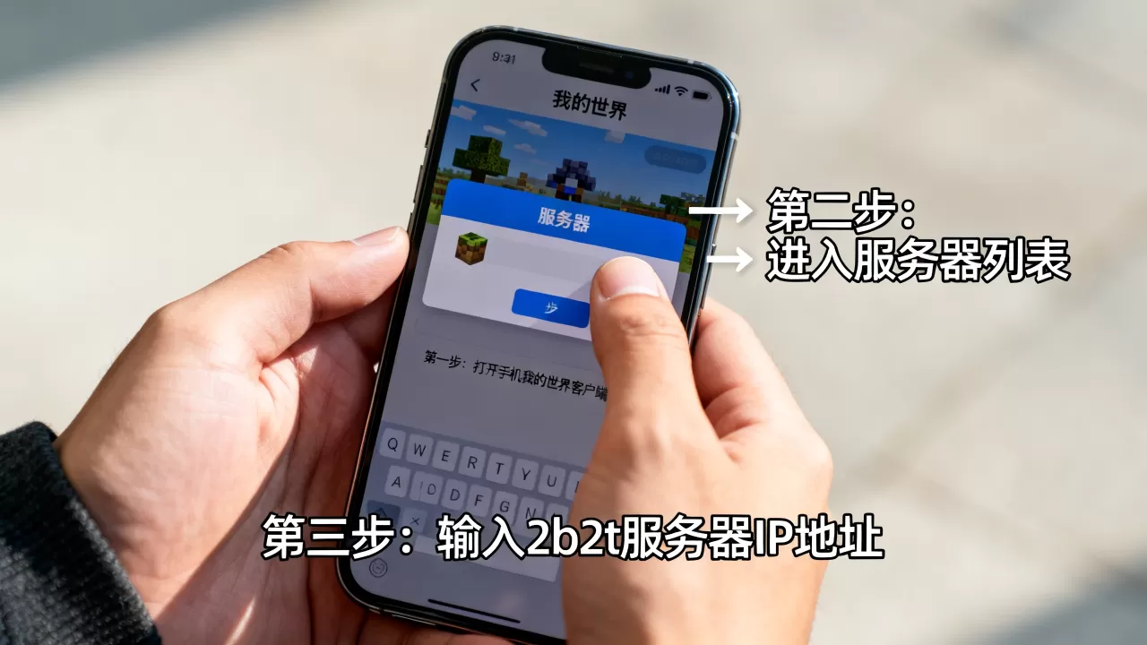 手机版怎么加入2b2t服务器?,详细步骤有哪些? 手机版怎么加入2b2t服务器?,详细步骤有哪些?