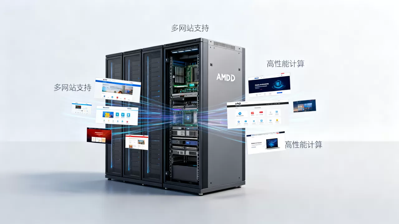 AMD云服务器能放几个网站?,性能怎么样? AMD云服务器能放几个网站?,性能怎么样?