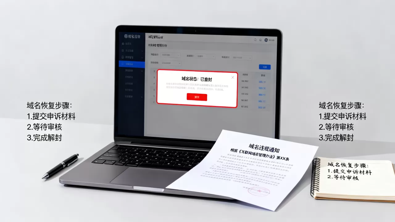 域名查封是什么意思,域名被查封后如何恢复使用 域名查封是什么意思,域名被查封后如何恢复使用