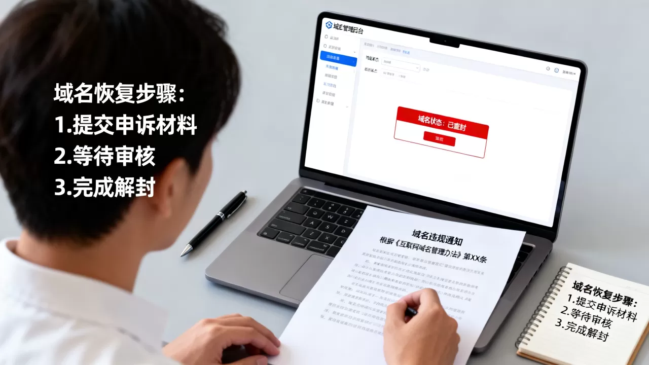 域名查封是什么意思,域名被查封后如何恢复使用 域名查封是什么意思,域名被查封后如何恢复使用