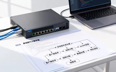 单线程TCP服务器怎么改成多线程？，多线程TCP并发处理技巧