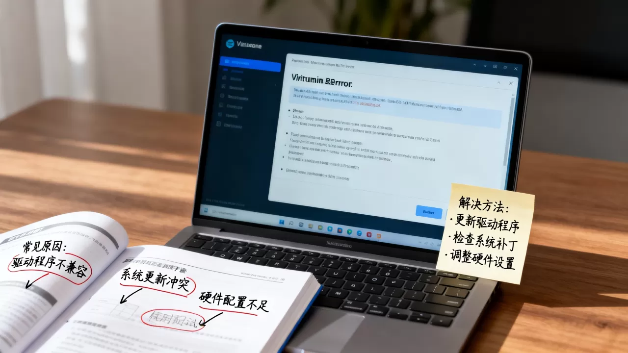虚拟机驱动错误怎么办?常见原因及解决方法,虚拟机驱动错误如何修复? 虚拟机驱动错误怎么办?常见原因及解决方法,虚拟机驱动错误如何修复?
