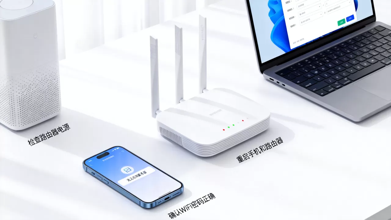 连接wifi为什么总是无法连接服务器,怎么解决? 连接wifi为什么总是无法连接服务器,怎么解决?
