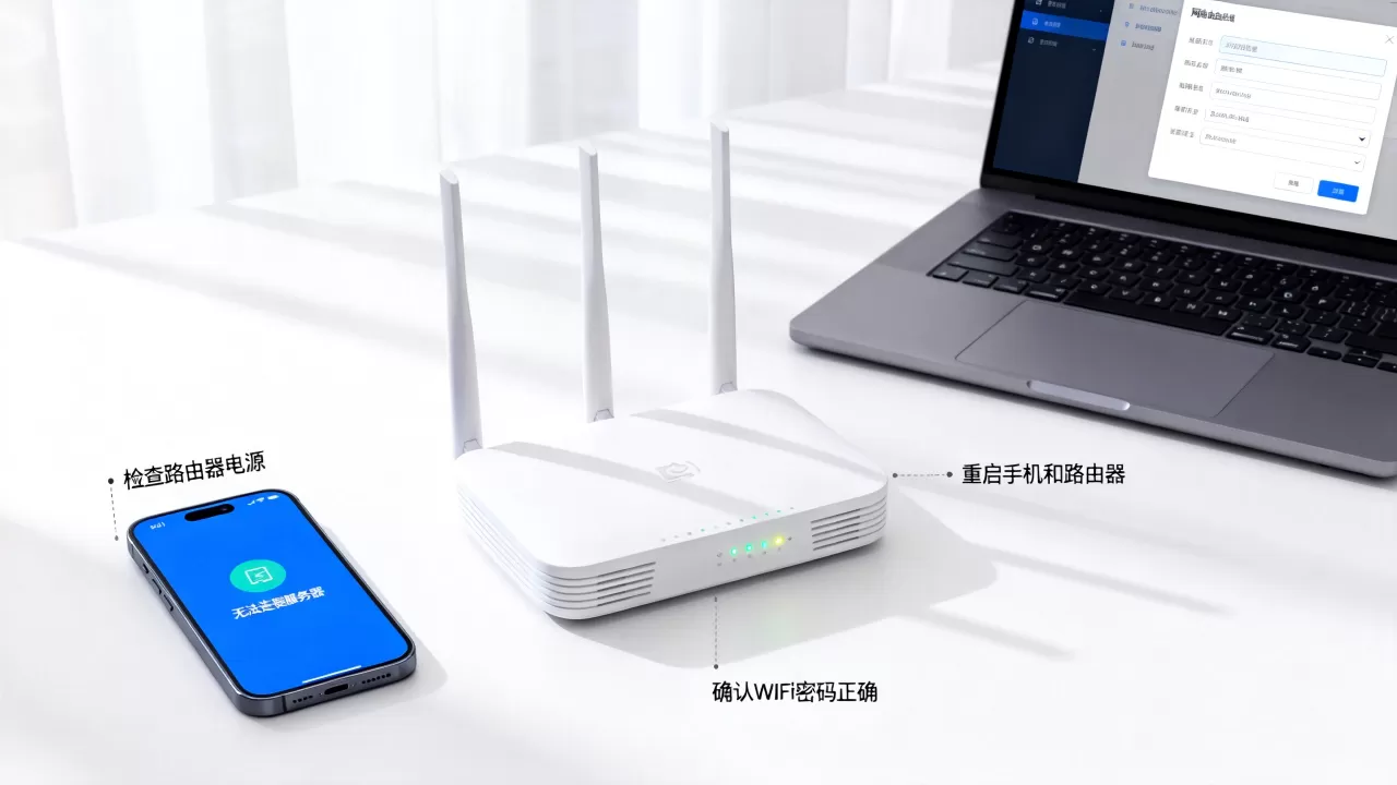 连接wifi为什么总是无法连接服务器,怎么解决? 连接wifi为什么总是无法连接服务器,怎么解决?