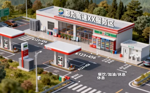 都九高速有哪些服务器，服务区具体位置在哪