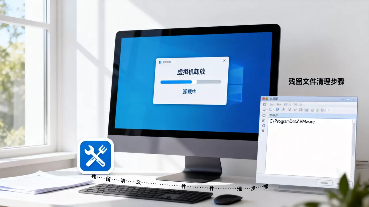 如何彻底卸除虚拟机及残留文件不卡电脑?卸载虚拟机后还是卡顿,怎么清理最干净? 如何彻底卸除虚拟机及残留文件不卡电脑?卸载虚拟机后还是卡顿,怎么清理最干净?