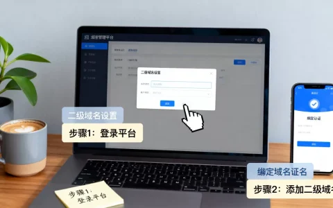 如何设置二级域名？新手必看详细步骤教程，二级域名怎么绑定？