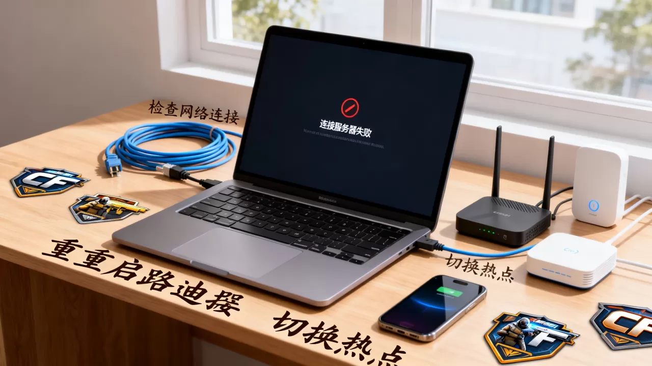 为什么CF说连接服务器一直失败,如何解决? 为什么CF说连接服务器一直失败,如何解决?
