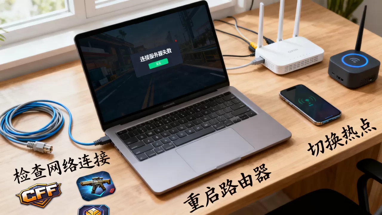 为什么CF说连接服务器一直失败,如何解决? 为什么CF说连接服务器一直失败,如何解决?