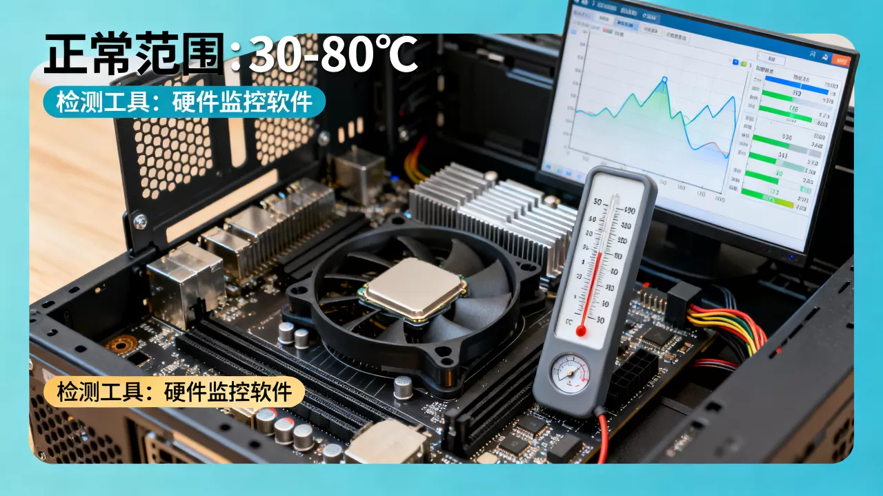 服务器CPU温度正常范围是多少,如何检测过热? 服务器CPU温度正常范围是多少,如何检测过热?