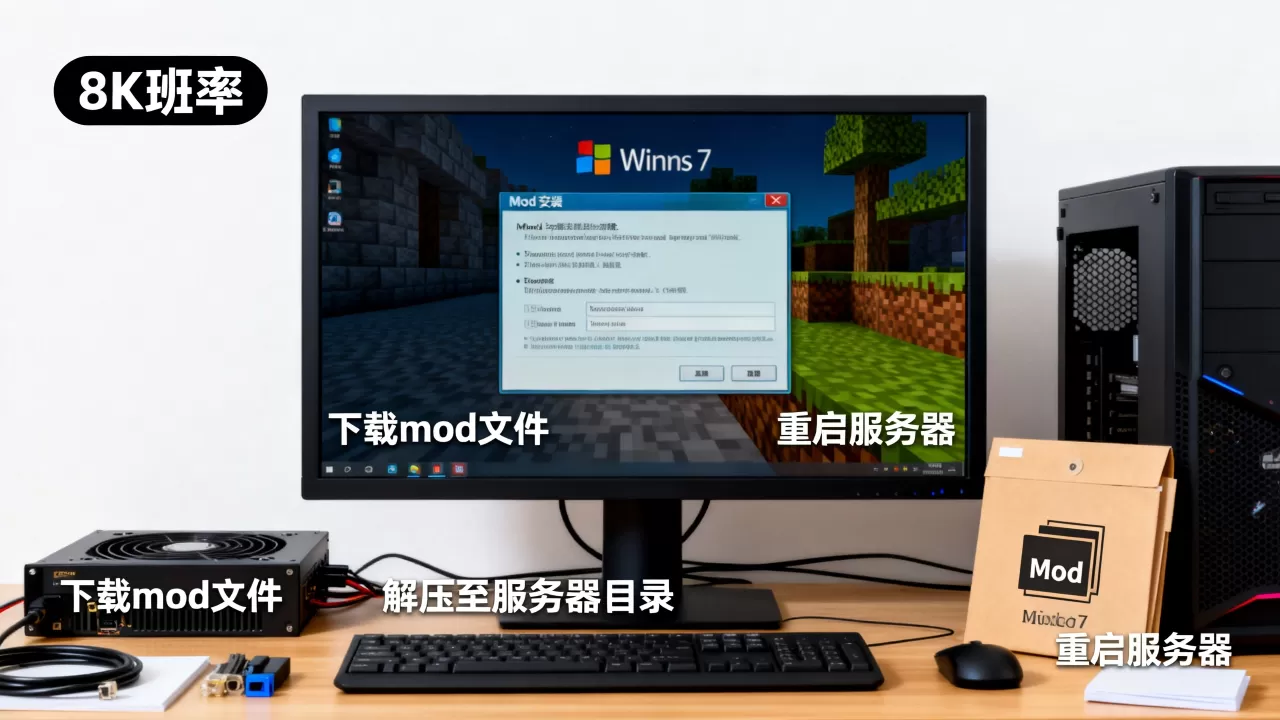 win7嗨皮咳嗽服务器怎么加mod,有哪些方法? win7嗨皮咳嗽服务器怎么加mod,有哪些方法?