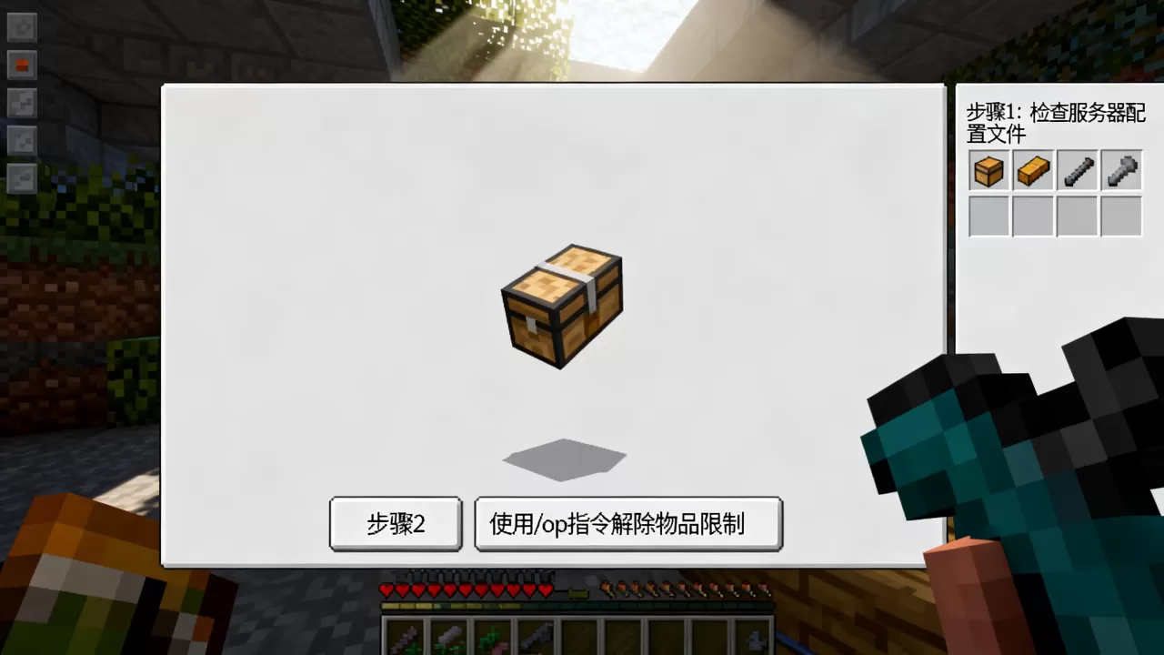 我的世界服务器怎么放被ban物品?,无法放置怎么办 我的世界服务器怎么放被ban物品?,无法放置怎么办
