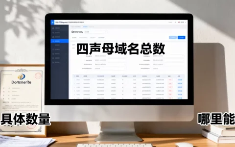 四声母域名究竟有多少个？具体数量是多少？四声母域名总数哪里能查