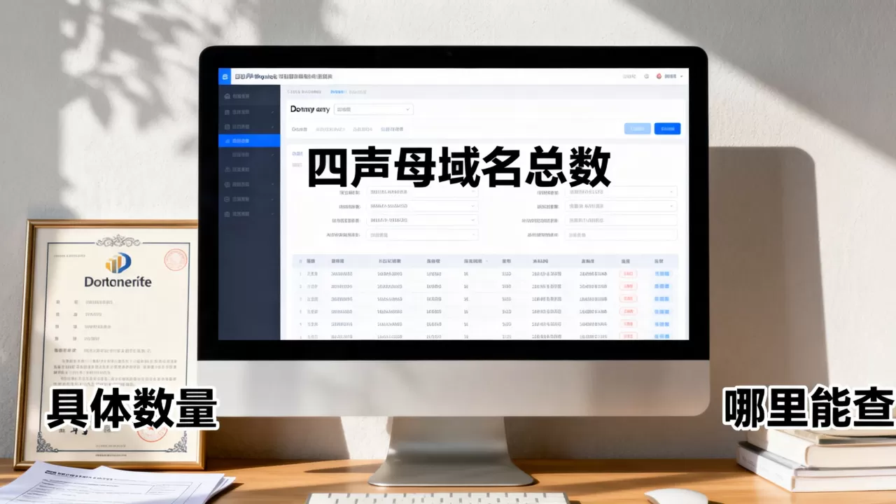 四声母域名究竟有多少个?具体数量是多少?四声母域名总数哪里能查 四声母域名究竟有多少个?具体数量是多少?四声母域名总数哪里能查
