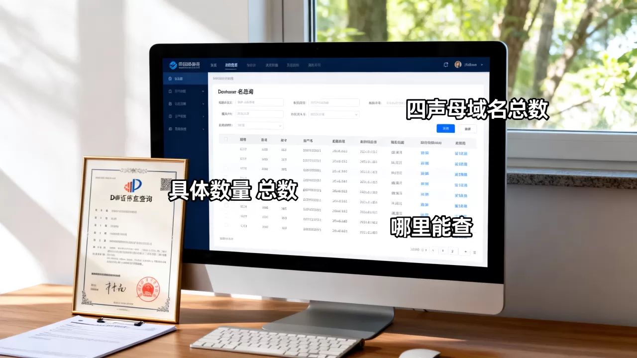 四声母域名究竟有多少个?具体数量是多少?四声母域名总数哪里能查 四声母域名究竟有多少个?具体数量是多少?四声母域名总数哪里能查