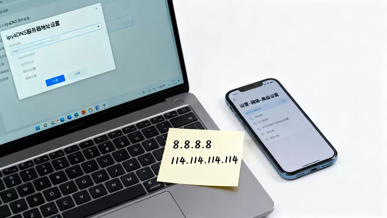 ipv4DNS服务器地址是多少?,怎么设置? ipv4DNS服务器地址是多少?,怎么设置?