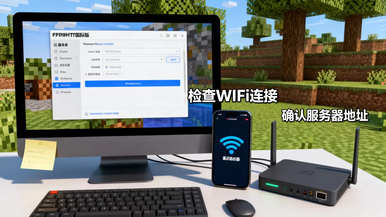 我的世界国际版到底怎么连接服务器,wifi连不上怎么办 我的世界国际版到底怎么连接服务器,wifi连不上怎么办