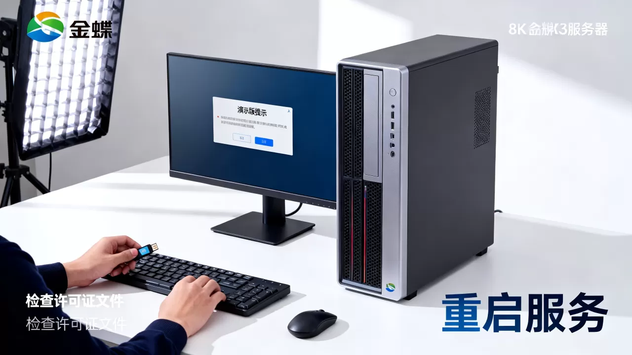 金蝶K3服务器为何总是提示演示版,怎么解决? 金蝶K3服务器为何总是提示演示版,怎么解决?