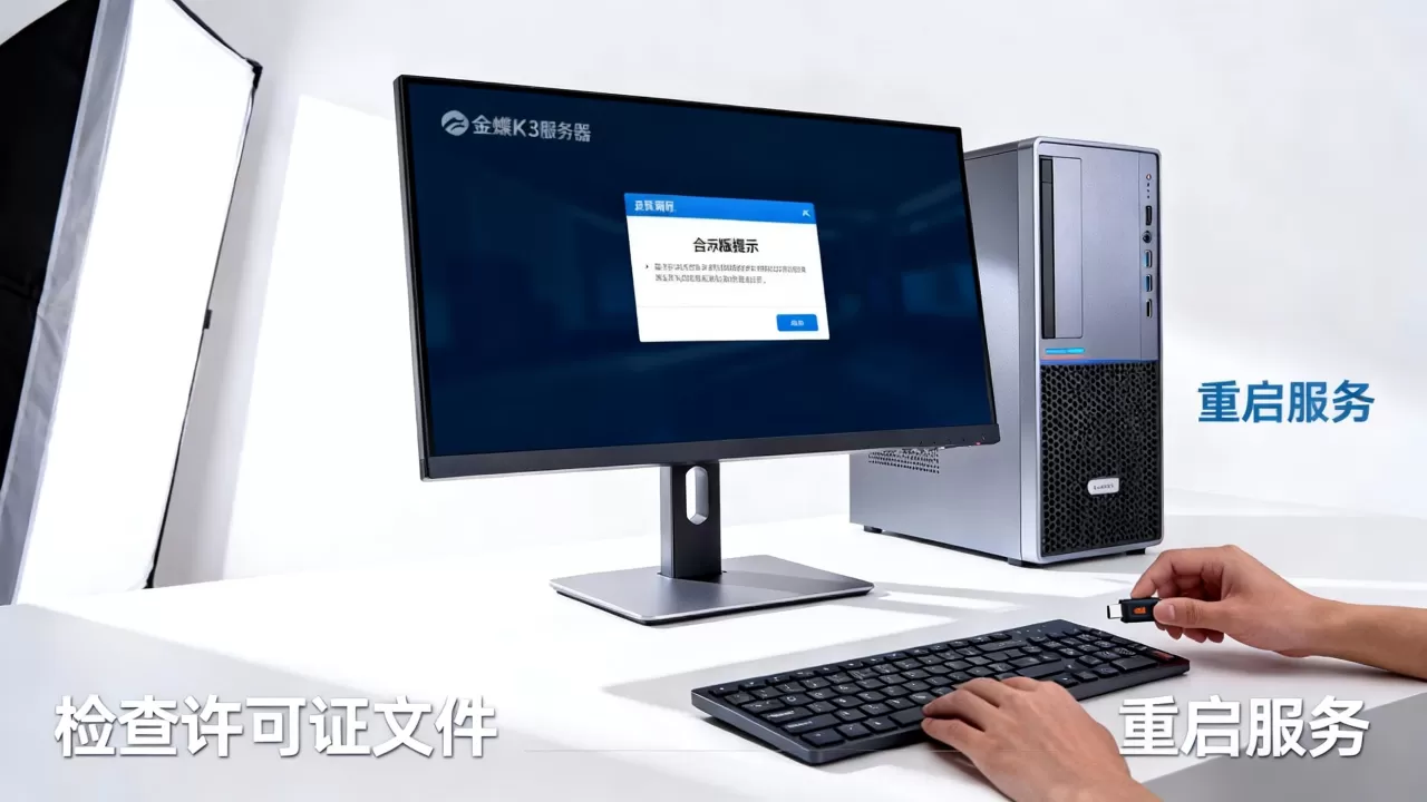 金蝶K3服务器为何总是提示演示版,怎么解决? 金蝶K3服务器为何总是提示演示版,怎么解决?