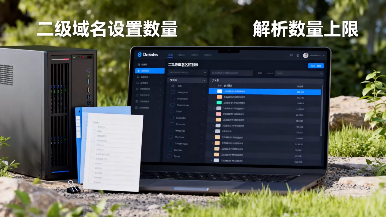二级域名能设置多少个?有数量限制吗,解析数量上限是多少? 二级域名能设置多少个?有数量限制吗,解析数量上限是多少?