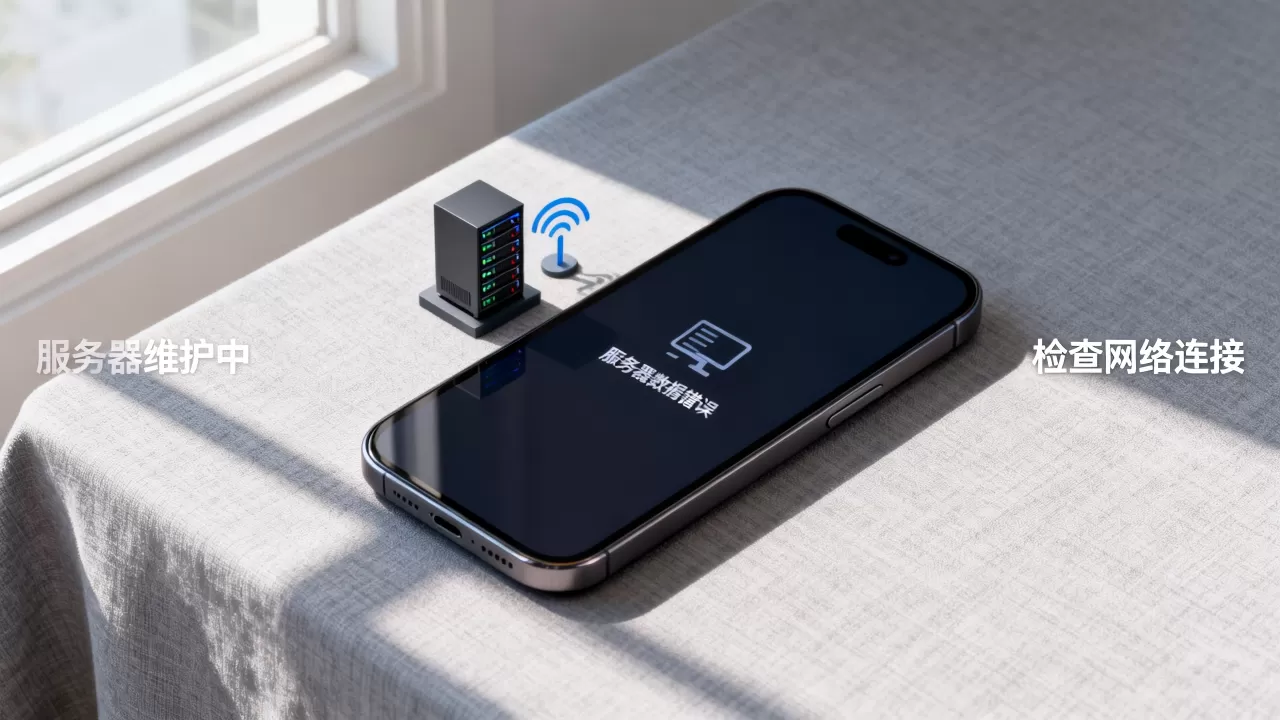 app登录显示服务器数据错误如何修复,什么原因? app登录显示服务器数据错误如何修复,什么原因?