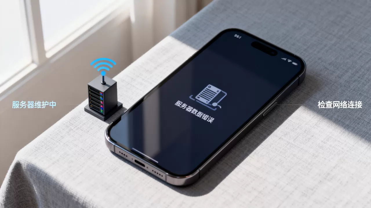 app登录显示服务器数据错误如何修复,什么原因? app登录显示服务器数据错误如何修复,什么原因?