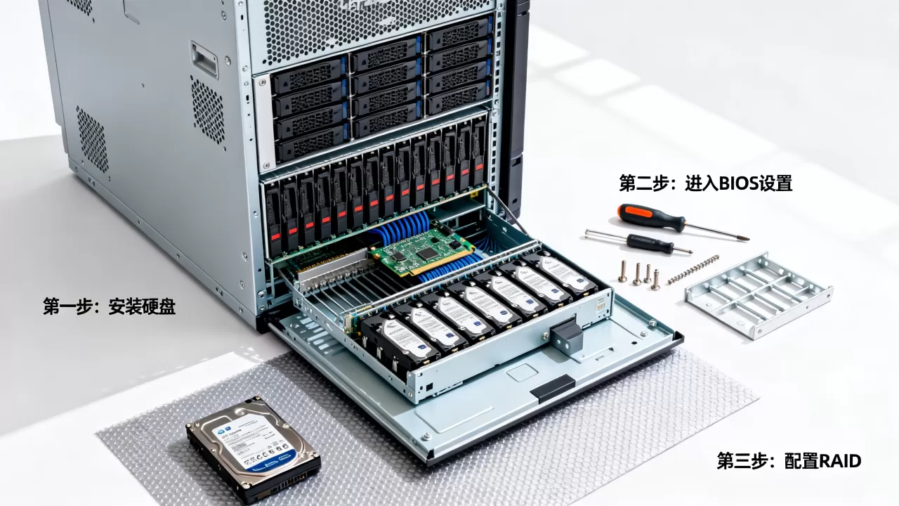 华3r4900服务器怎么做raid?,详细步骤是什么? 华3r4900服务器怎么做raid?,详细步骤是什么?