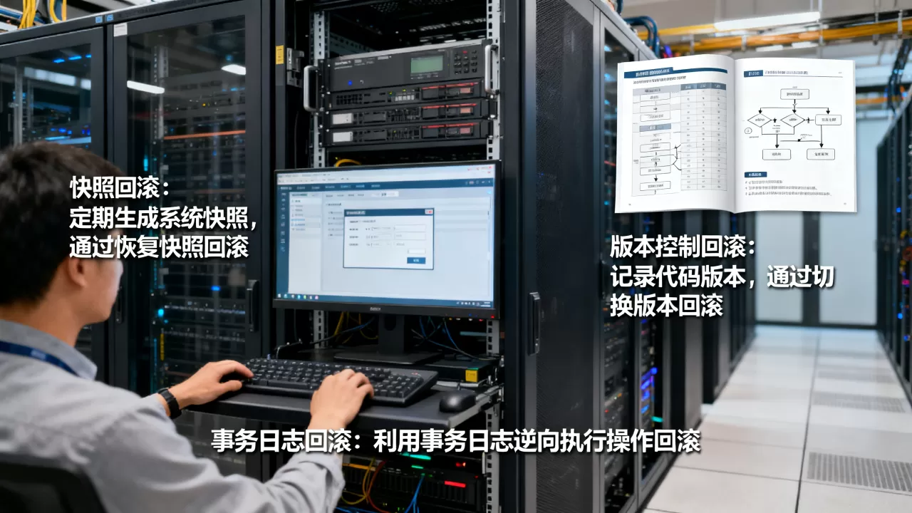 服务器回滚机制有哪些常见方式,具体怎么操作? 服务器回滚机制有哪些常见方式,具体怎么操作?