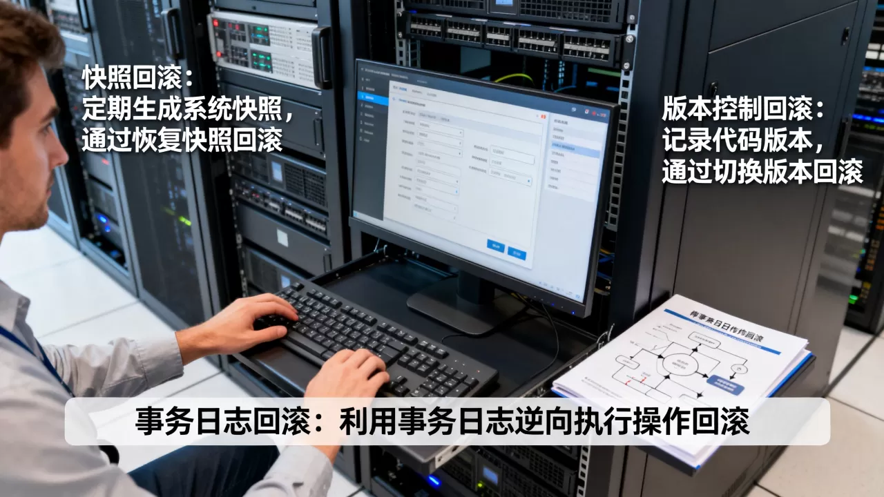 服务器回滚机制有哪些常见方式,具体怎么操作? 服务器回滚机制有哪些常见方式,具体怎么操作?