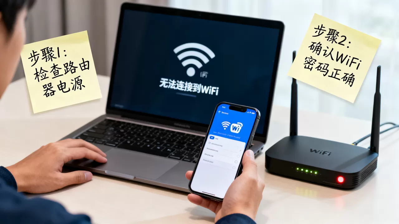 wifi服务器连接不成功怎么办,怎么解决? wifi服务器连接不成功怎么办,怎么解决?